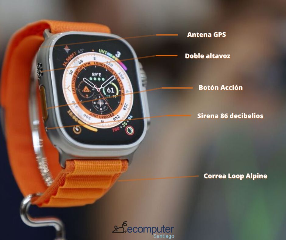 Apple Watch Ultra. Apple Santiago de Compostela.